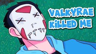 Running into Valkyrae on rust! Delirious Animated! By Chias