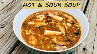 Chinese Hot and Sour Soup | Chinese Restaurant Hot Sour Soup Recipe | Better Than a Chinese Takeout