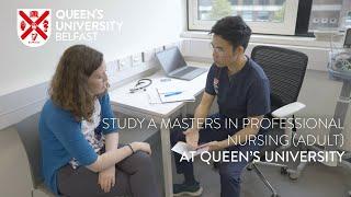 Study A Masters In Professional Nursing (Adult) | Queen's University Belfast