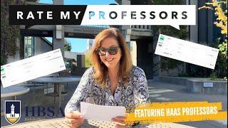 Haas Professors React to their Rate My Professor Ratings | UC Berkeley Haas School of Business