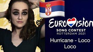 Hurricane - Loco Loco - Реакция - Евровидение 2021 - Сербия - Eurovision 2021 - Reaction