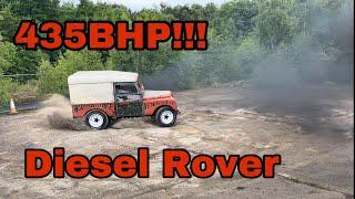 OM605 TURBO DIESEL SLEEPER (nearly flips in manhole) 435bhp series 1 Landrover Dieselpumpuk om606