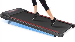 Walking Pad with Incline Under Desk Treadmill for Home Office