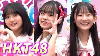 HKT48の13歳メンバー　初々しく無邪気にダンス！　韓国アニメ『キラキラ キャッチ！ティニピン』イベント