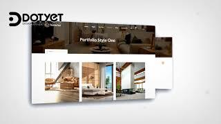 Dynamic Website Presentation for decoration companies by #wordpress #cms