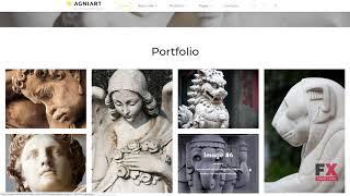 Agniart Sculptor Photo Gallery Website Template TMT dowload   Agniart