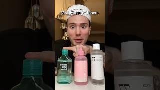 RATING VIRAL KBEAUTY TONERS! (follow for more!) #kbeauty #koreanskincare #skincareproducts #skin