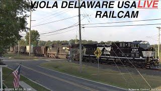 Viola Delaware, Delmarva Central Railroad/Norfolk Southern RailCam LIVE