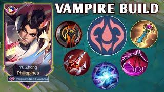 YU ZHONG SUPER SPELL VAMP BUILD INSTANT FULL HP!! (100% working sustain)