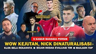 WOW ANGIN SEGAR, Persib Ketiban UNTUNG, Nick DINATURALISASI ⁉️Marc Klok Bela Rekannya, Lawan Dewa 