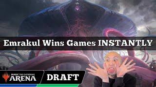 Emrakul Wins Games INSTANTLY | Chromatic Cube Draft | MTG Arena