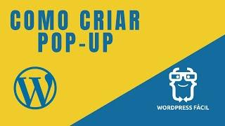 How to Create a Popup on wordpress-Tutorial