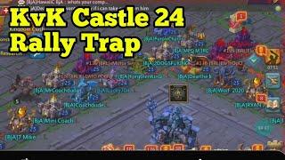 Lord's Mobile C24 Rally Trap KvK Lords Mobile Gameplay