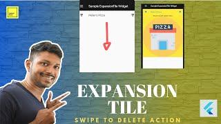 ExpansionTile Widget in Flutter | Flutter App Development