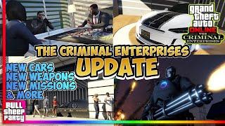 The Criminal Enterprises DLC Update- Everything New | Jul 26th GTA 5 Online Summer Update