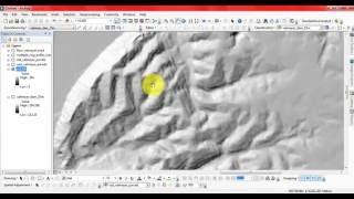 How to create hillshade map in ArcGIS