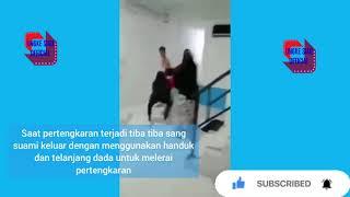 VIRAL.. TERJADI LAGI PELAKOR DIHAJAR ISTRI SAH.. SUAMI LERAI DALAM KEADAAN TELANJANG DADA