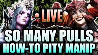 Pulls Party - LUST & ARROGANCE +! VIERNA & SILAS! How-To: Pity Manipulation GUIDE - LIVE #WoR