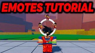 How To Get The New Emotes In Roblox Z Battlegrounds! (Tutorial)