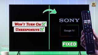 Sony Google TV Won't Turn ON – Here's The Fix!