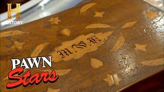 Pawn Stars: SUPER VALUABLE 1800s Desk Connected to Lincoln's Assassination (Season 8)