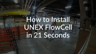 FlowCell Installation Timelapse | UNEX