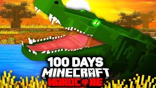 I Survived 100 Days in MADAGASCAR in Hardcore Minecraft!