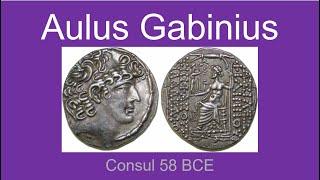 Aulus Gabinius, Consul 58 BCE