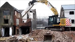 Demolition work under way in Bilston