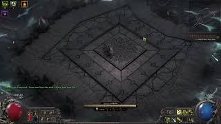 PoE2 4th floor Sanctum ascendancy boss bugs out and bricks fight on my very first attempt.