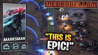 TURN 1 ASSAULT MARKSMAN Strat vs. WAR FACTORY SPAM - Mechabellum Gameplay