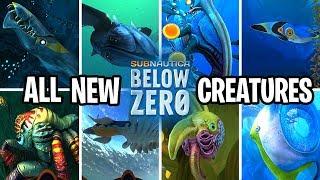 ALL *NEW* Creatures in Subnautica BELOW ZERO