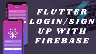 Firebase Authentication with Flutter | SignIn and SignUp with Firebase | Flutter and Firebase Auth