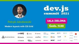 ⌨ Modern layouts with CSS Grid – Patryk Jakubowski