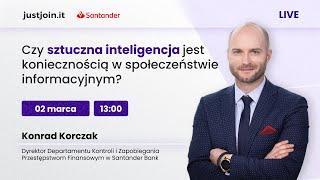 Czy AI jest koniecznością w społeczeństwie informacyjnym? [LIVE]