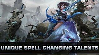 Dota 2 Unique Spell Changing Talents - patch 7.00