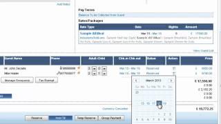 Hotelogix Hotel Property Management Software Tutorial - Group Reservations Basics