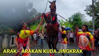 Arak -arakan Kuda Jingkrak,Kuda Delman Dan Grup Drumband Desa Wareng Butuh Purworejo