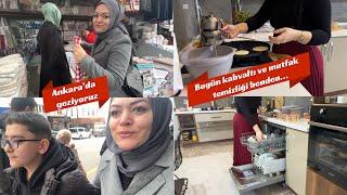 Ankara’dan vlog | kahvaltı | temizlik | gezi | samanpazarı #kahvaltı #temizlik #breakfast #ankara