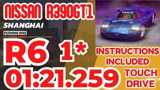 Asphalt UNITE - NISSAN R390GT1 Grand Prix Round 6 | 1⭐ Touchdrive Instructions | Pudong Rise