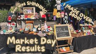 Market RESULTSMade OVER $800️Market Prep | B’Adventurous Vlog