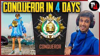 PUBG NEW STATE CONQUEROR IN 4 DAYS  || PUBG New State rank push TIPS and TRICKS || HOW TO PUSH RANK