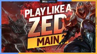 How to Play like a ZED MAIN! - ULTIMATE ZED GUIDE for Season 12