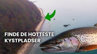 Sådan finder du selv fiskespots - Hemmelige havørred fiskesteder til kystfiskeri