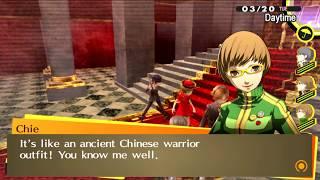 Persona 4 Golden | Reactions to Wearing the Secret Unique Costumes