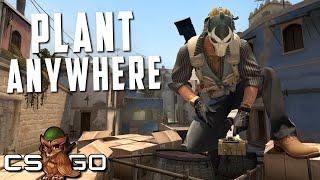 Competitive CS:GO but you can Plant Anywhere