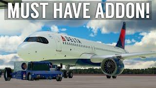 ESSENTIAL Addon For MSFS | FS2020 Toolbar Pushback!