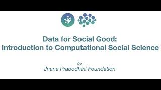 Introduction to Computational Social Science | #data | #statistics | #science | #socialscience