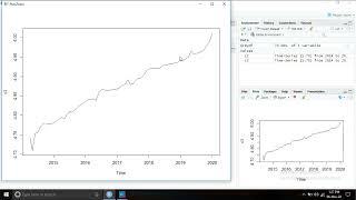 Stationary test in Rstudio/ADF & PP test