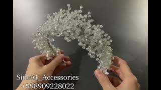 Диадема своими руками. Диадема ручной работы. Мода. Handmade jewellery. Tiara . Jewellers